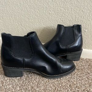 Black ankle boots!